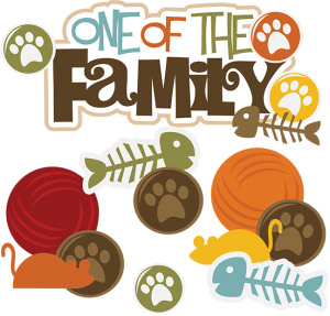 One Of The Family Cat SVG file for scrapbooking cat cut files for scrapbooks dog svg cuts free svgs