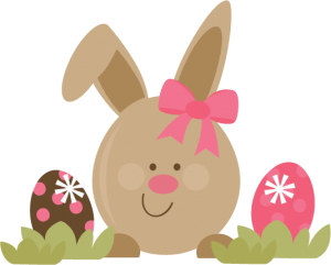 Cute Easter Bunny SVG file for scrapbooking cards free svgs free scut files free scal files