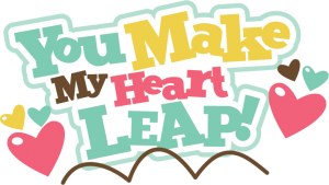You Make My Heart Leap SVG scrapbook title valentines svg files free svgs cute svg cuts
