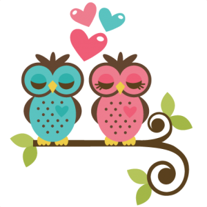 Owls In Love SVG file for scrapbooking and cardmaking owls svg file valentines svgs free svgs