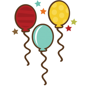 Balloons With Stars SVG file for scrapbooking cardmaking balloon svg files balloon svg cut