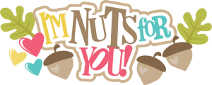 I'm Nuts For You SVG file for scrapbooking cardmaking free svgs free svg cuts cute svg files