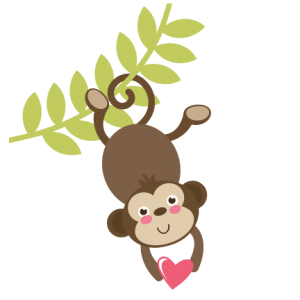 Monkey On Vine SVG file free svgs free svg cuts cute svgs for scrapbooking cardmaking paper crafts