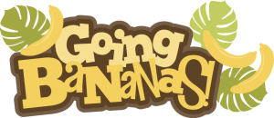 Going Bananas SVG scrapbook title banana svg file free svgs cute svg cuts svgs for cricut