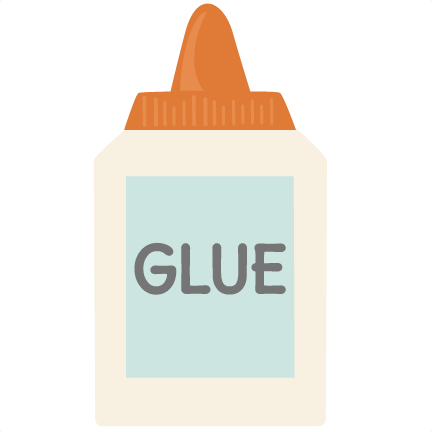 Glue Bottle SVG file for scrapbooking crafting free svgs free svg files  cute svg cuts school