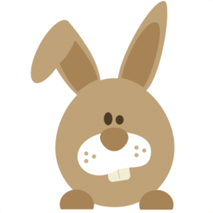 Easter Bunny SVG file for scrapbooking cards free svgs free scut files free scal files