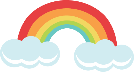 Download Rainbow SVG file for cutting machines rainbow svgs free ...