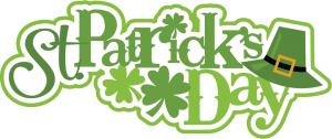 St. Patrick's Day SVG scrapbook title svg files svg cuts svg files for cutting machines free svgs