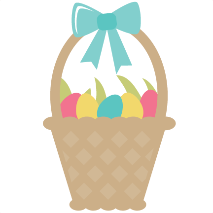 Easter Basket SVG file easter svgs free svgs for cutting machines free
