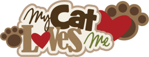 My Cat Loves Me SVG scrapbook title cat svg files cat scrapbook title free svgs free svg cuts