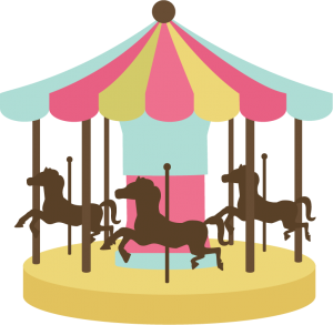 Carousel SVG cutting file carousel svg file for cutting machines carousel svg cut file cute svg cuts