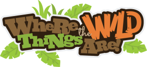 Where The Wild Things Are SVG scrapbook title zoo svg files zoo svg scrapbook title free svg cuts