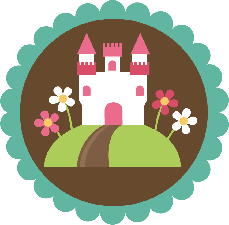 Download Castle In Circle Scallop SVG file for scrapbooking ...