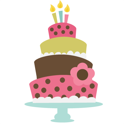 Birthday Cake SVG cut file for cutting machines birthday ...