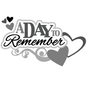 A Day To Remember SVG scrapbook title wedding svg scrapbook title wedding svg files