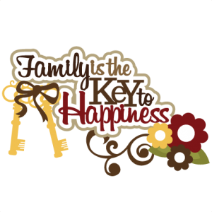 Family Is The Key To Happiness SVG scrapbook title family svg scrapbook title free svg cuts
