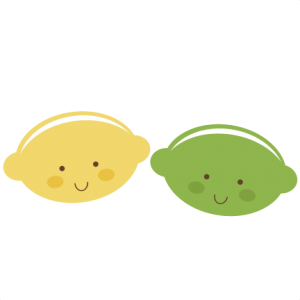 Cute Lemon &amp; Lime SVG files for scrapbooking cute lemon svg file cute lime svg file free svg cuts