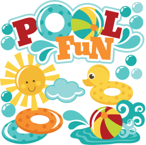 Pool Fun SVG files for scrapbooking pool svg files beach ball svg file sun svg file swimming svg files