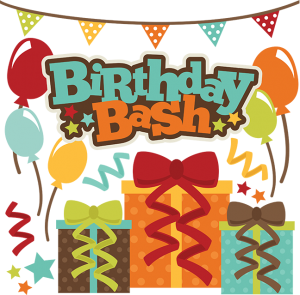 Birthday Bash SVG scrapbook file free svg files free svg cuts free cute files for scrapbooking