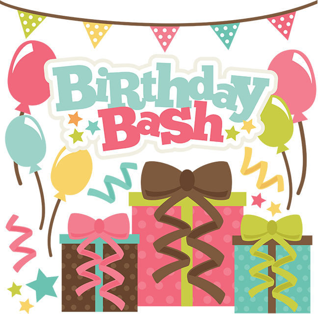 Birthday Bash Svg Scrapbook File Free Svg Files Free Svg Cuts Free