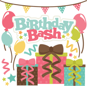 Birthday Bash SVG scrapbook file free svg files free svg cuts free cute files for scrapbooking