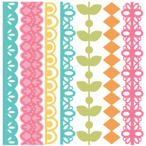 Spring Borders Set 2 SVG files svg borders border svg cut files free svgs free svg files free svg cut files