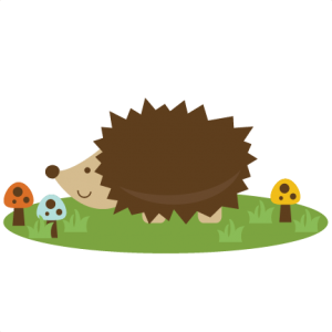 Cute Hedgehog SVG file for scrapbooking cutting machines hedgehog svg cut file cute hedgehog clipart