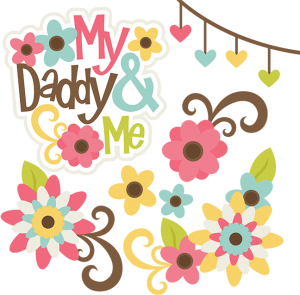 My Daddy &amp; Me SVG files for scrapbooking family svg cut files family svg files free svg files