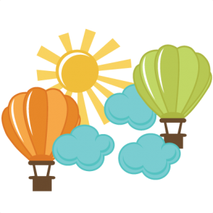 Hot Air Balloons SVG cut files for scrapbooking cardmaking hot air ballon svg file free svg cuts