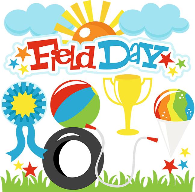 Field Day Svg Files For Scrapbooking Blue Ribbonsvg File Trophy Svg File Ball Svg File Jump Rope Svg File