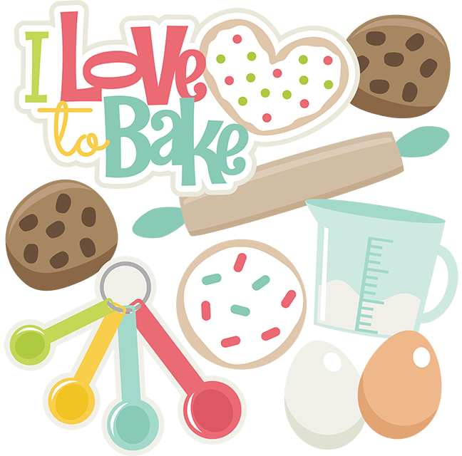 I Love To Bake Svg Files For Scrapbooking Cookie Svg File Rolling Pin Svg File Sugar Cookie Svg File