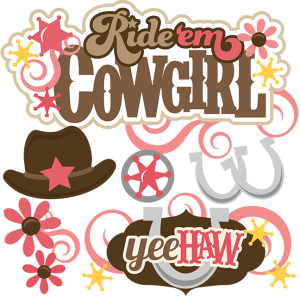 Ride 'em Cowgirl SVG files for scrapbooking cowgirl svg files cowgirl svg cut files free svgs