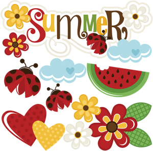 Summer SVG scrapbook title summer svg files flower svg file flower svg file cute svg cuts free svgs