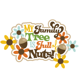 My Family Tree Is Full Of Nuts SVG scrapbook title