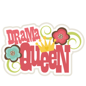 Drama Queen SVG scrapbook title drama queen svg cut file scrapbook title svg files free svgs