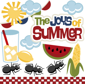 The Joys Of Summer SVG files for scrapbooking lemon svg file watermelon svg file ant svg file