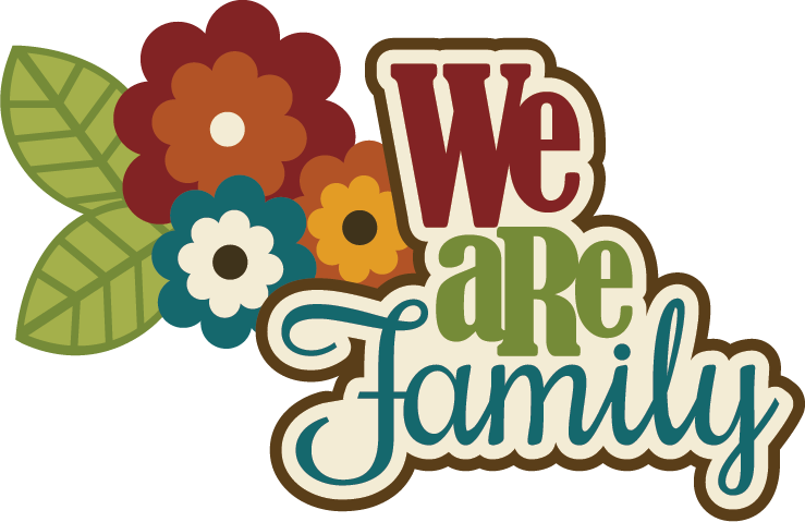 Download We Are Family SVG scrapbook title family svg cut files ...