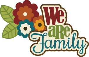 We Are Family SVG scrapbook title family svg cut files free svgs flower svg files family svgs