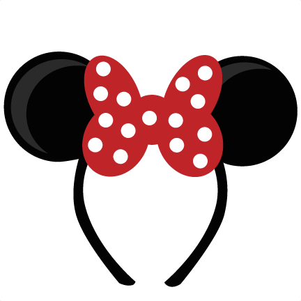 Mouse Ears Girl SVG cut files for scrapbooking mouse ears svg files