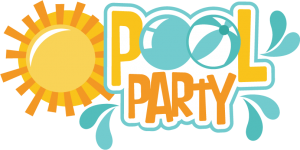 Pool Party SVG scrapbook title pool svg cut files pool party svg files for scrapbooking free svgs