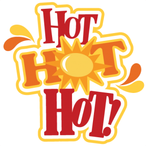 Hot Hot Hot SVG scrapbook title summer svg scrapbook title summer svg cut files free svgs