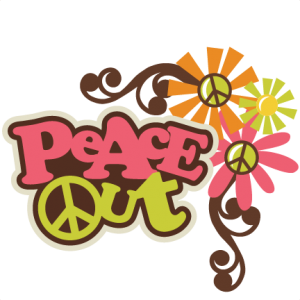 Peace Out SVG scrapbook title peace sign svg file flower svgs free svg cut files free svg cuts