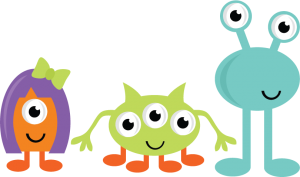 Cute Monsters SVG cut files for scrapbooking monster svgs cute monster clipart free svgs