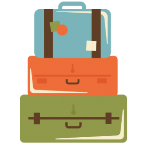 Stacked Suitcases SVG cut files suitcase svg files for scrapbooking vacation svg files free svgs