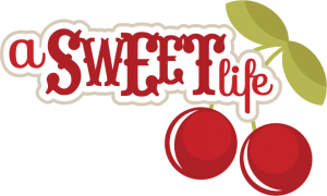 A Sweet Life SVG cut files for scrapbooking cherry svg file scrapbooking svg title free svgs