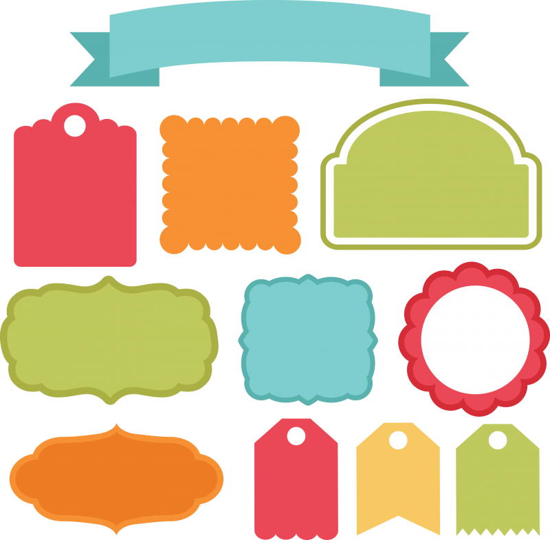Tags and Backgrounds SVG cut files for scrapbooking tags ...