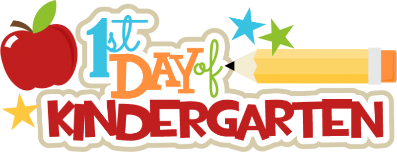 1st Day Of Kindergarten Svg Scrapbook Title Pencil Svg File Free Svgs