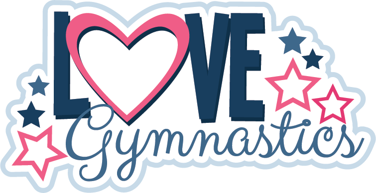 Love Gymnastics Svg Scrapbook Title Gymnastics Svg Files Sports Svg Cut Files Cute Svg Cuts