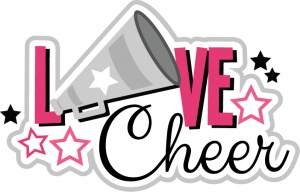 Love Cheer SVG scrapbook title cheerleading svg files cheerleading svg cuts for cardmaking scrapbooking