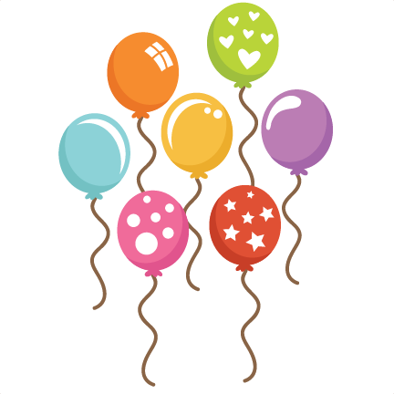 Download Assorted Balloons SVG cut files balloon svg files birthday ...